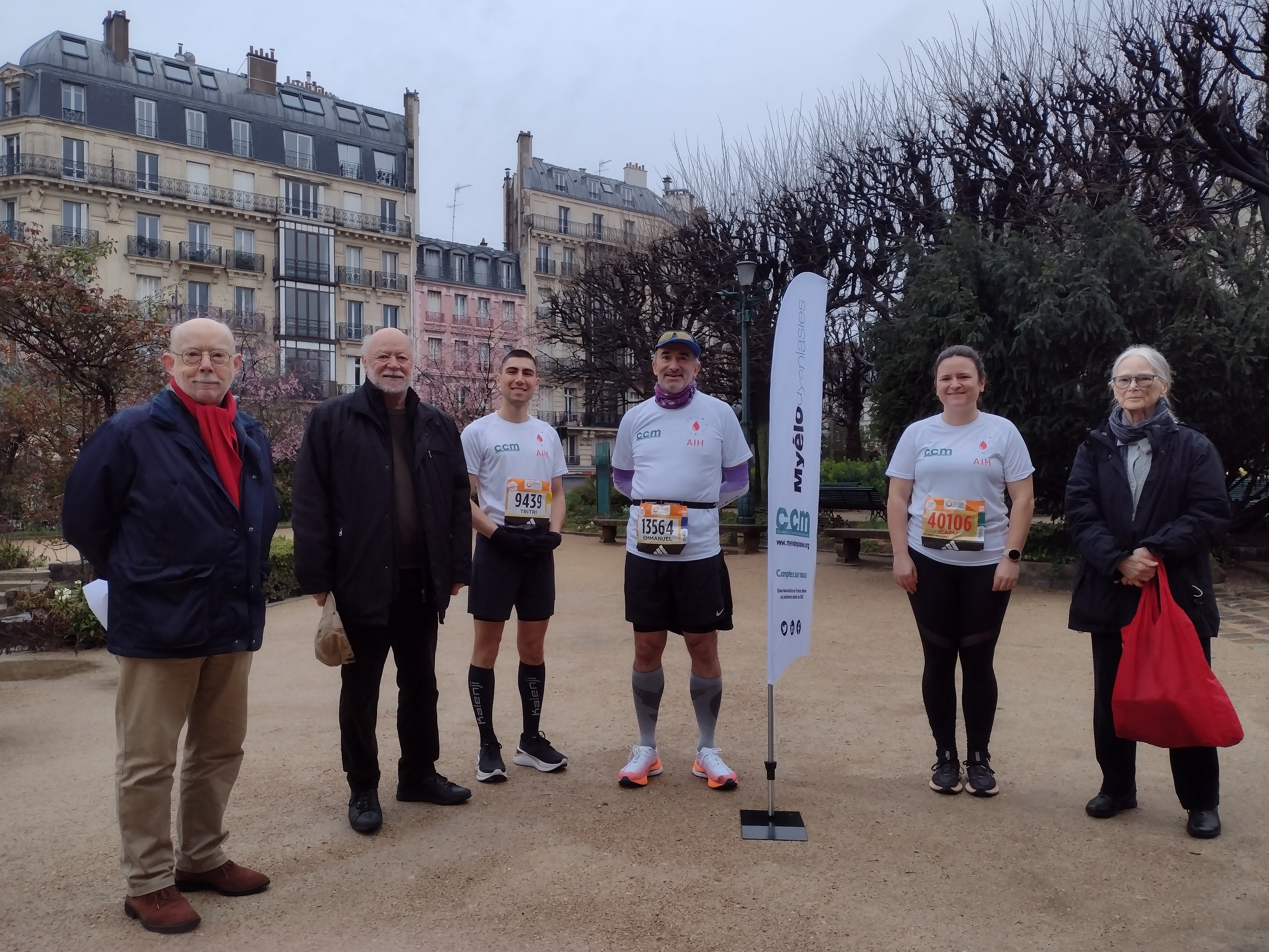 Bravo et merci aux courageux coureurs de l'AIH